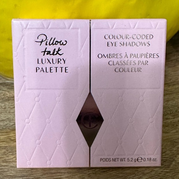 Charlotte Tilbury Luxury Palette Eye Shadows Eyeshadow Quad Pillow Talk NIB - Picture 7 of 8